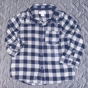 Mud Pie 2T/3T Toddler Boys Flannel Shirt